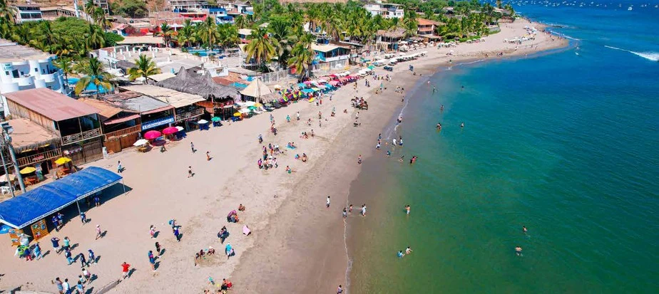 Playa Central, fotografía de la guía Kinti